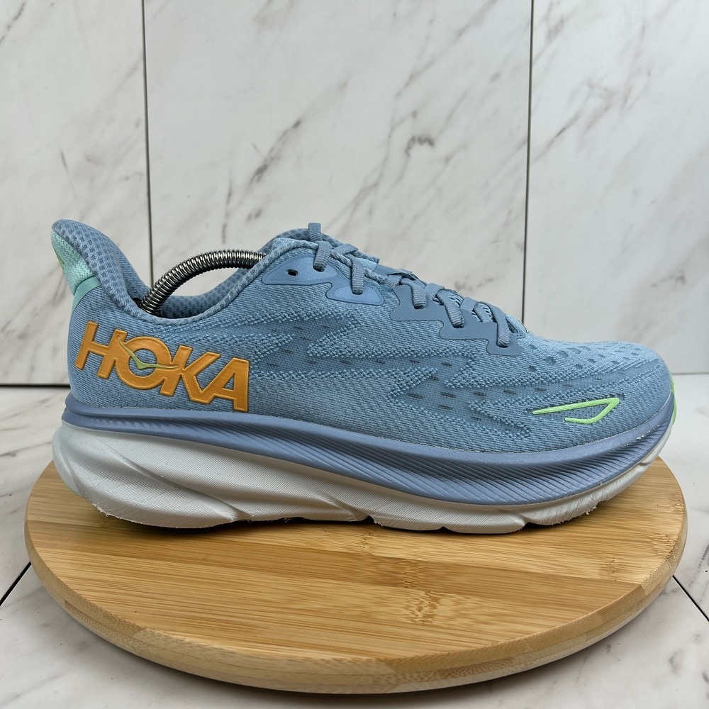 Hoka One Clidton 9 Mens Size 12 D Dusk Illusion Running Walk Shoes 1127895 DLL